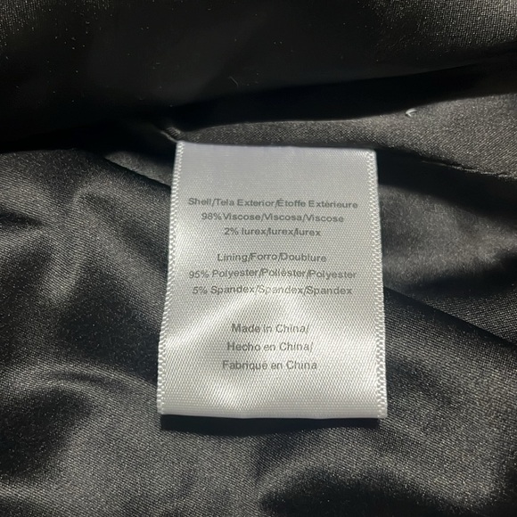 ModCloth Flutter-ly Perfect Gauze Wrap Maxi Dress Black Lurex Metallic 1X‎ - Picture 10 of 10